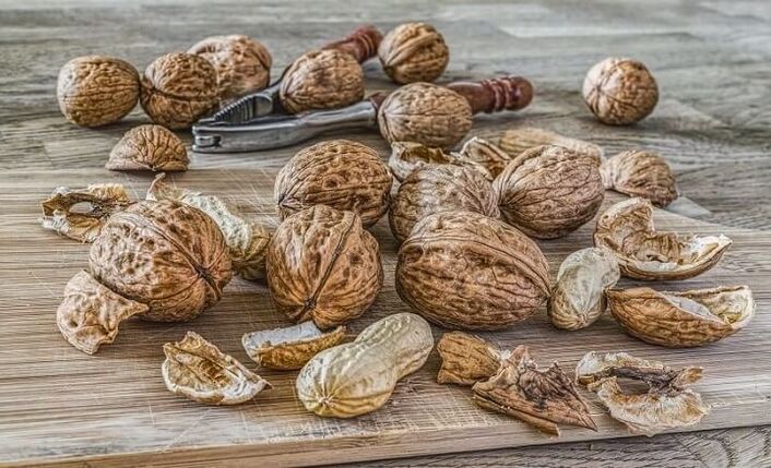Diverses noix pour la santé masculine